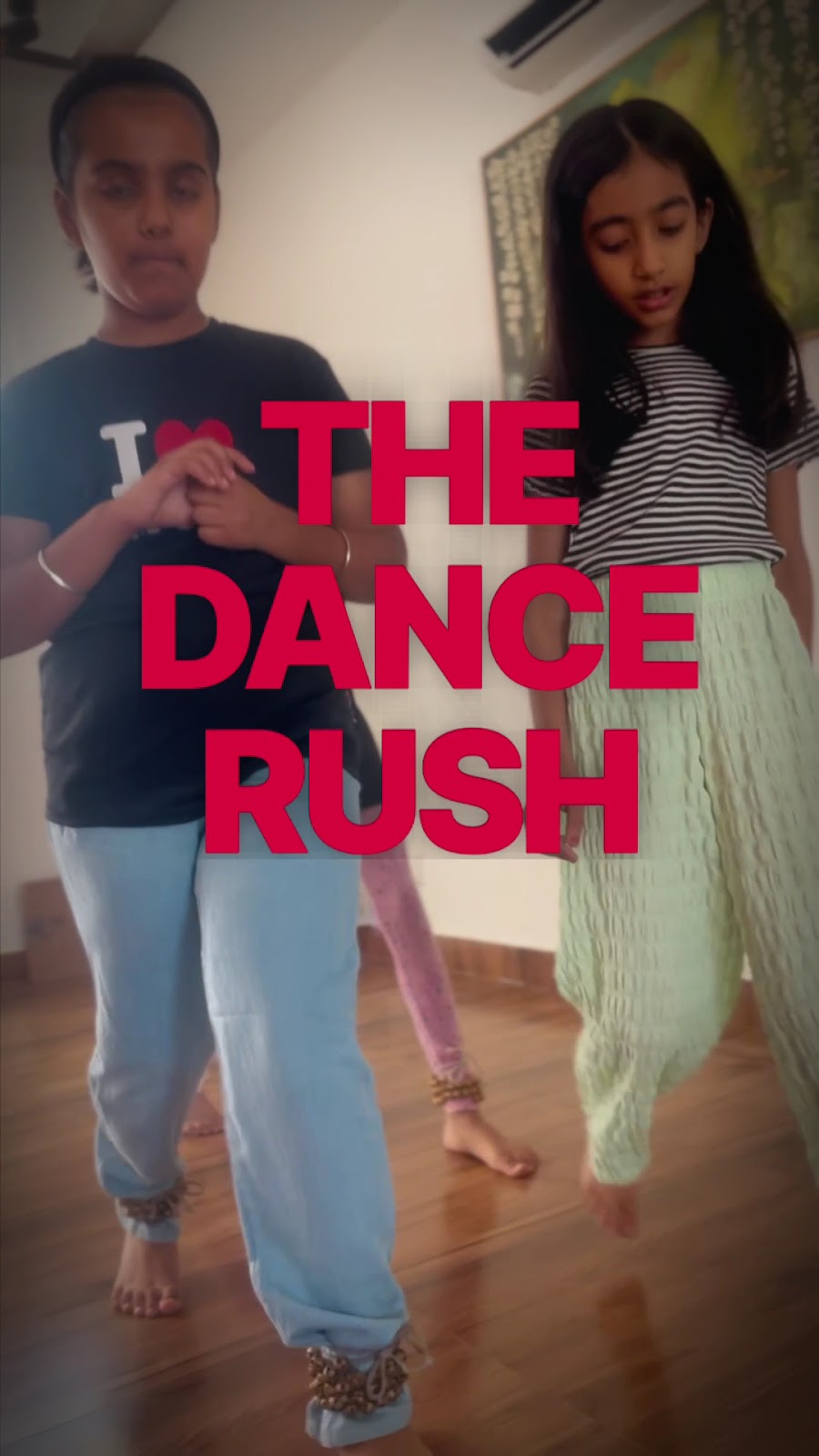 Students practicing dance at The Dance Rush Studio